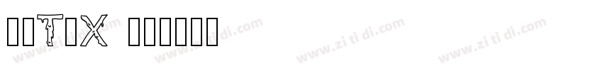 cwTeX 圓體字体转换